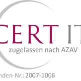 cert:it – zugelassen nach AZAV – Kunden-Nr.: 2007-1006